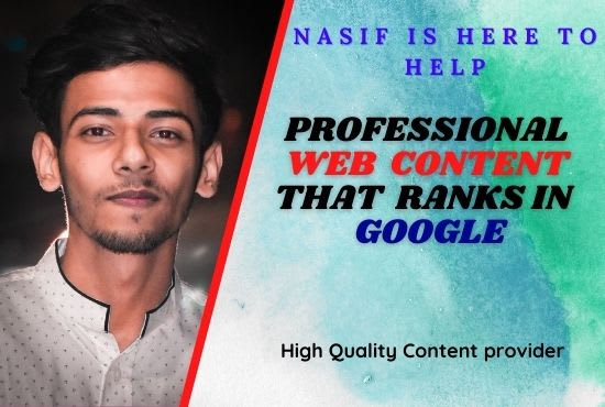 be your content writer, SEO provider, and blog writer