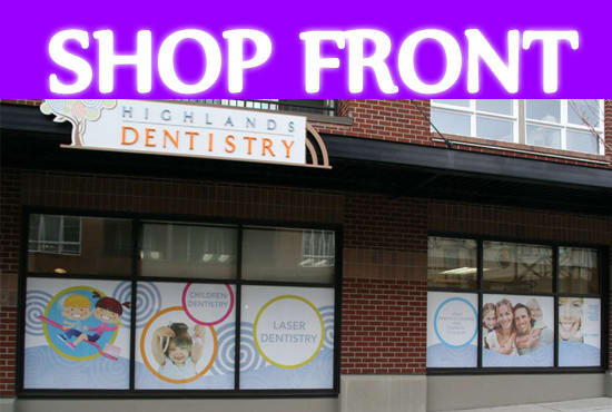 design creative unique professional store front