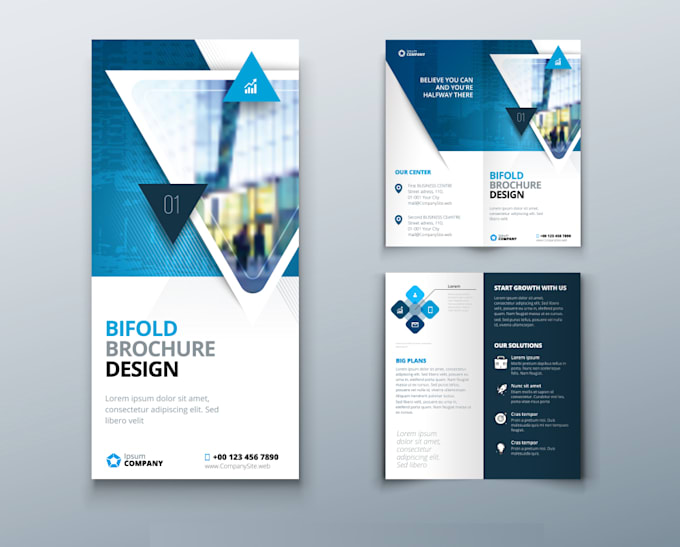 design professional e brochure, flyers, posters, and other marketing material