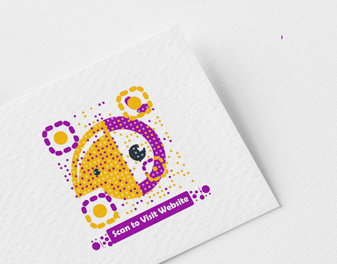 design custom professional qr code with logo in 2 hrs