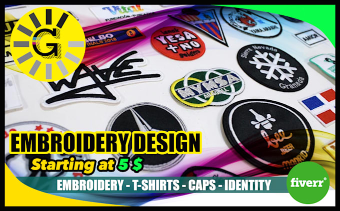scan any machine embroidery design for you