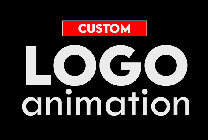 create logo animation, video intro and outro