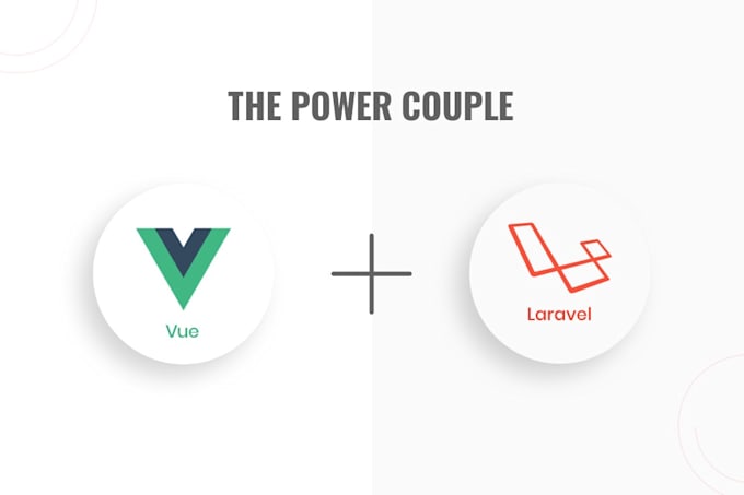 build vue and laravel web applications