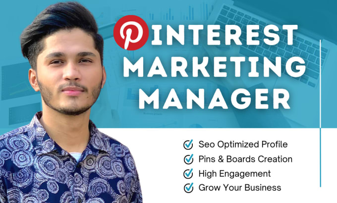manage pinterest account with SEO optimized pins and boards