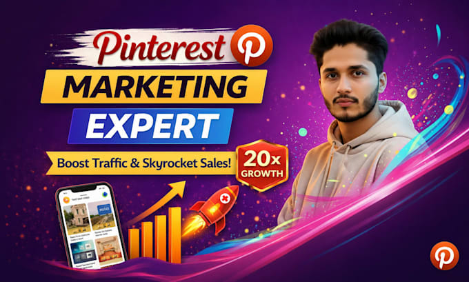 be your pinterest marketing manager with seo optimized pins and boards