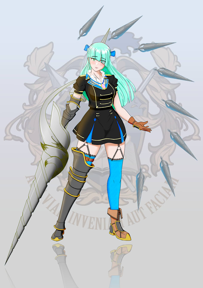 Do commission fanart, oc, and character design for you by Feraldfelum