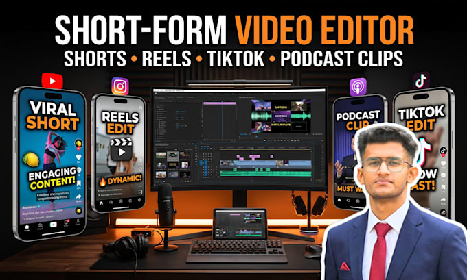 be your reels, shorts and tiktok video editor