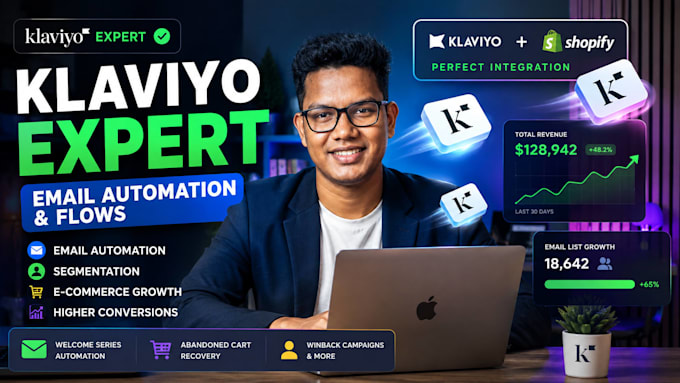 do klaviyo email marketing, automated flows, and shopify email campaign