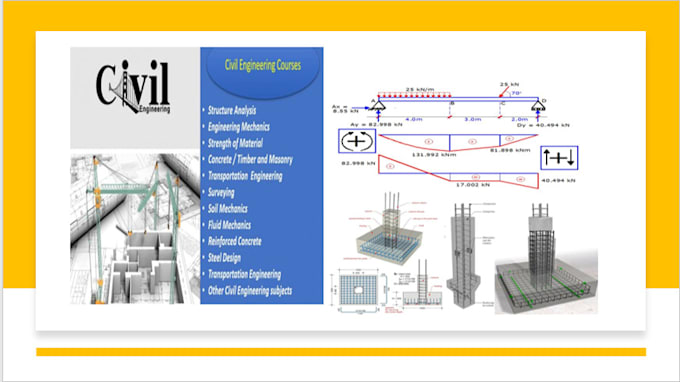 solve civil engg problems  and tasks of rcc,structures, mechanics effectively