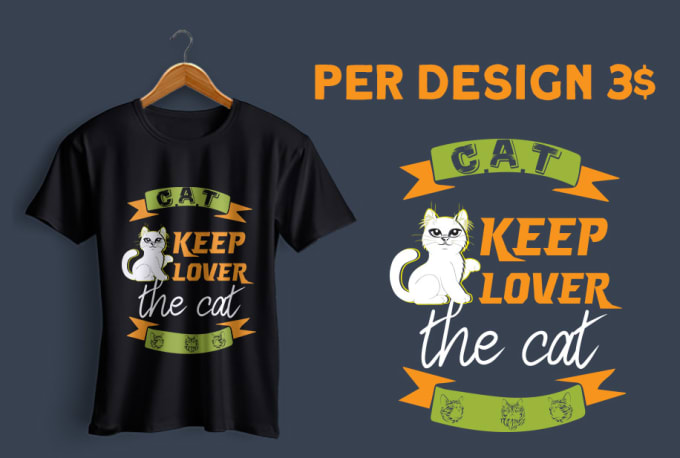 Create a unique eye catching t shirt design for your brand by ...