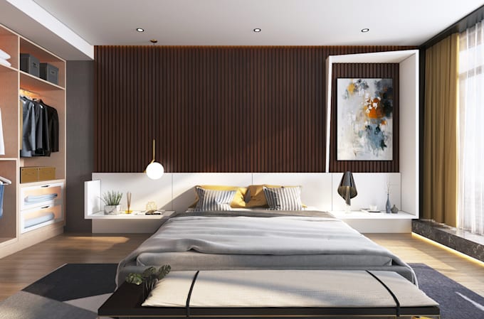 do 3d modeling, interior design and realistic 3d rendering with vray
