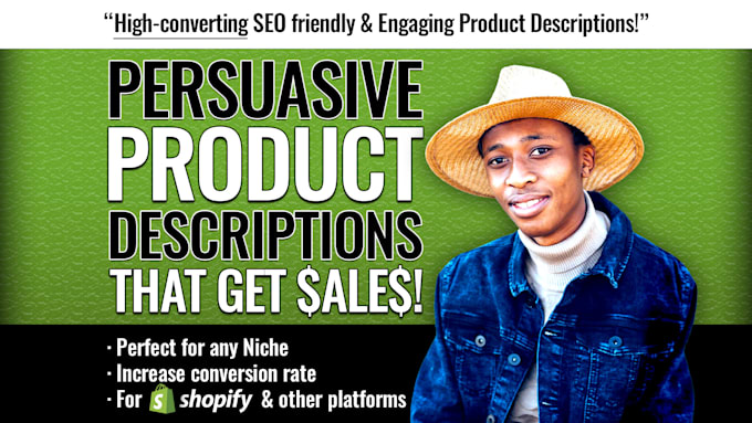 write product description that insanely drive sales