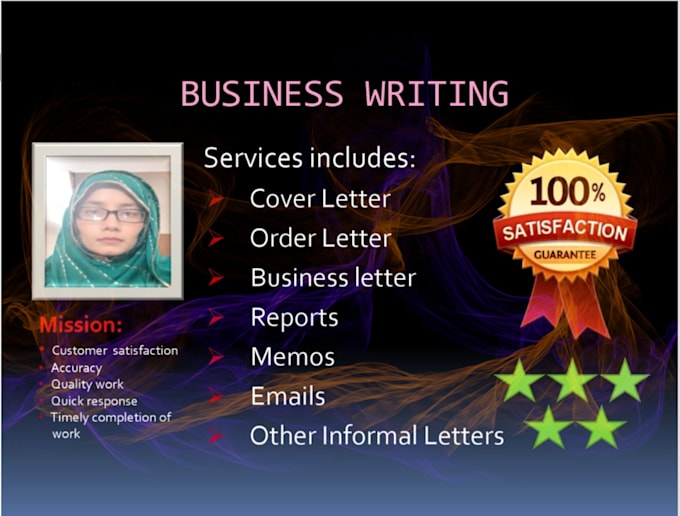 prepare business letters  reports and memos