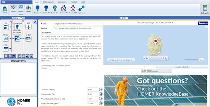 assist you in renewable projects using homer pro