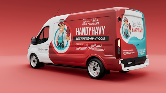 design a premium quality car, truck, van wrap