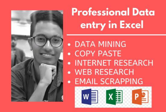 do data entry in low price, data research