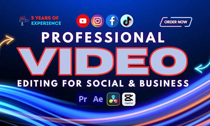 do professional video editing