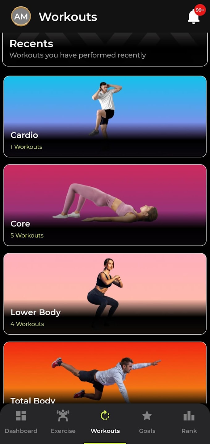 develop a fitness and mental health app for you