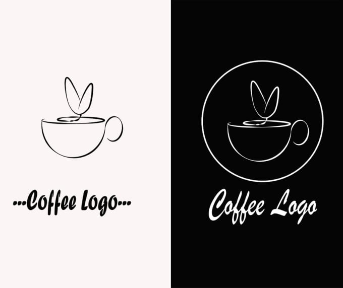 Do Modern Minimalist And Unique Coffee Shop Logo Design 