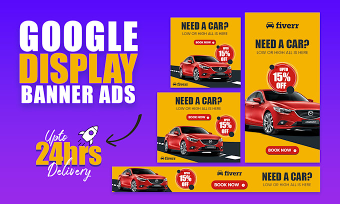 design your google banner ads, web banner, gif animation