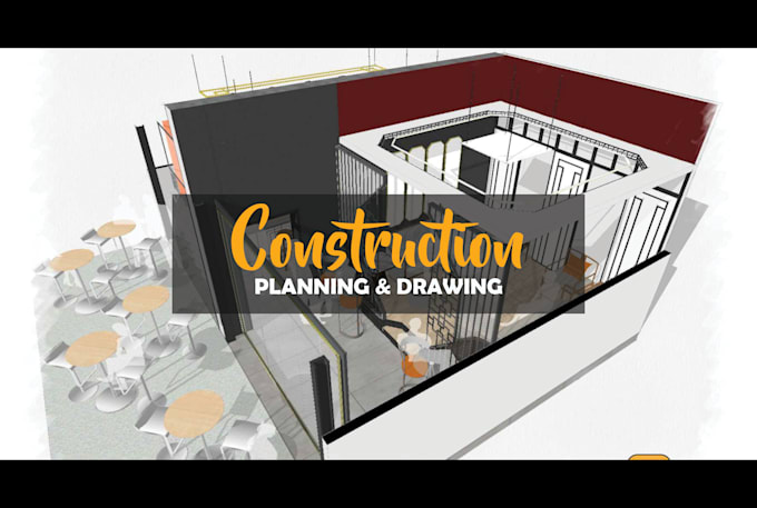 do full set drawing for your construction work