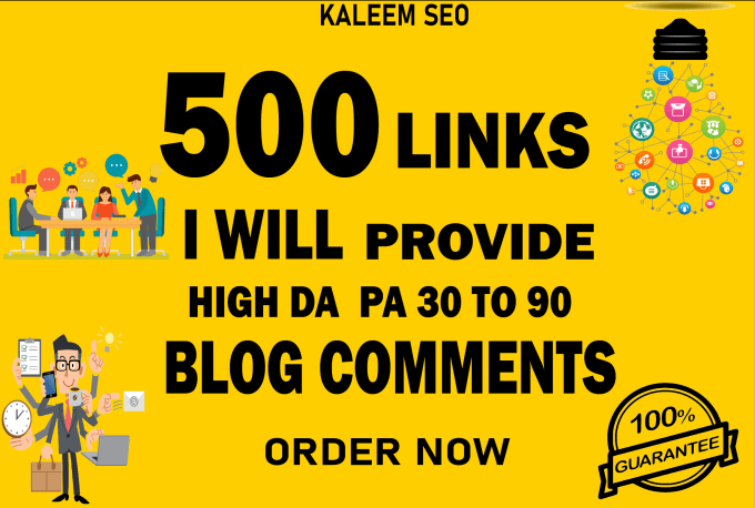 I will make high da pa blog comments on your website