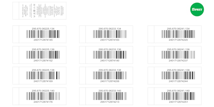 create any custom barcode or qr code in vector format
