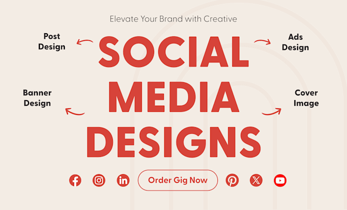 design ad creatives, post designs and banners