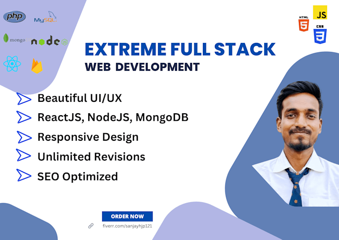 do web design and develop website, web app or saas product