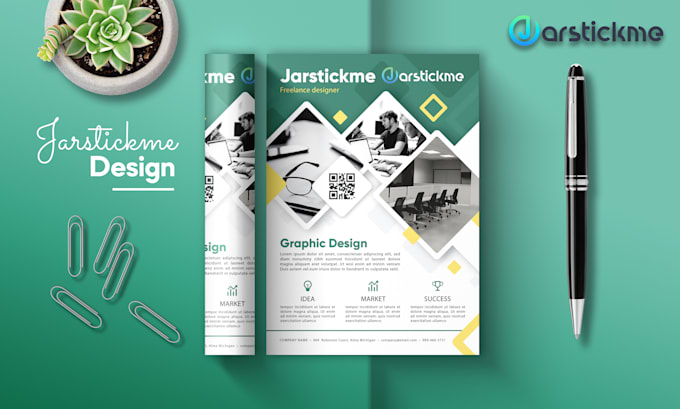 design eflyer press media kit, for brand, artist, influencer