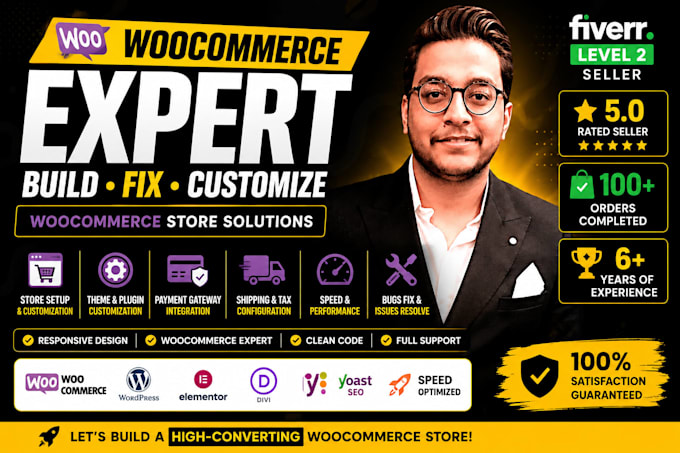 build a professional woocommerce wordpress store