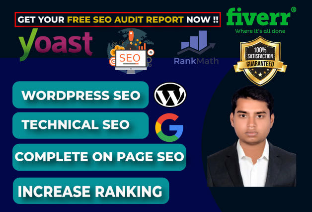 wordpress yoast on  page SEO and index technical  optimization