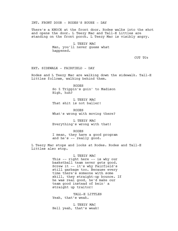 how to write a comedy movie scripts pdf