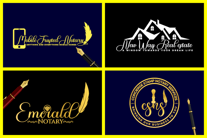 Do Luxury Handwritten Notary Real Estate Realtor Property Signature Logo Design