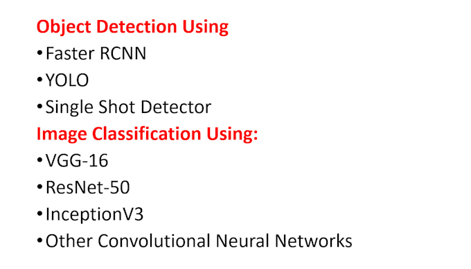 Object detection and image classification using deep learning by ...