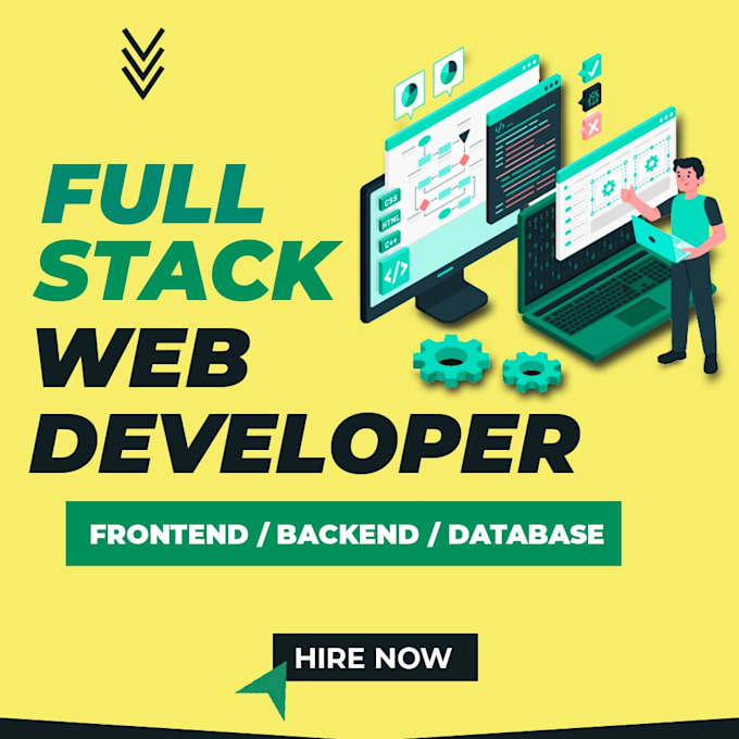 be your fullstack web developer in PHP,HTML,CSS, js,laravel