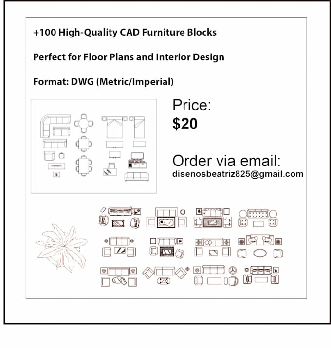 sell you autocad blocks