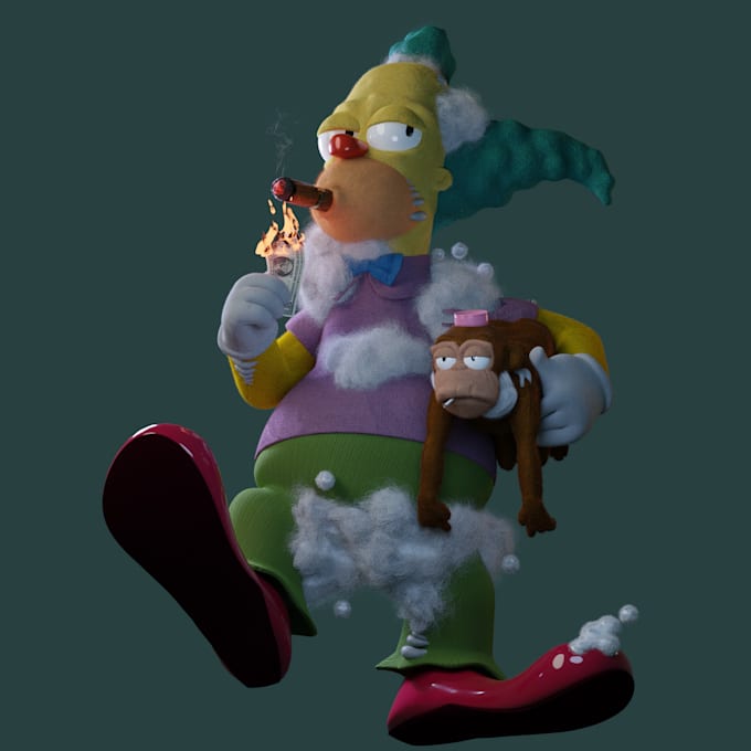 model any character in blender for games unity nfts products