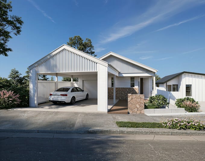 do photorealistic architectural 3d renders for your project
