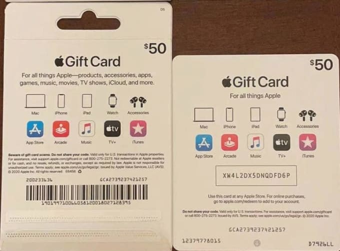Help you information details of your apple gift cards, itunes, app store  cards by Satender_yadav | Fiverr