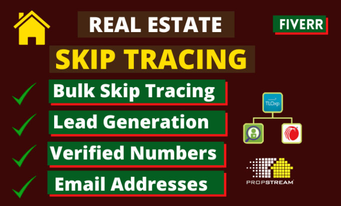 Hire a freelancer to do real estate accurate skip tracing