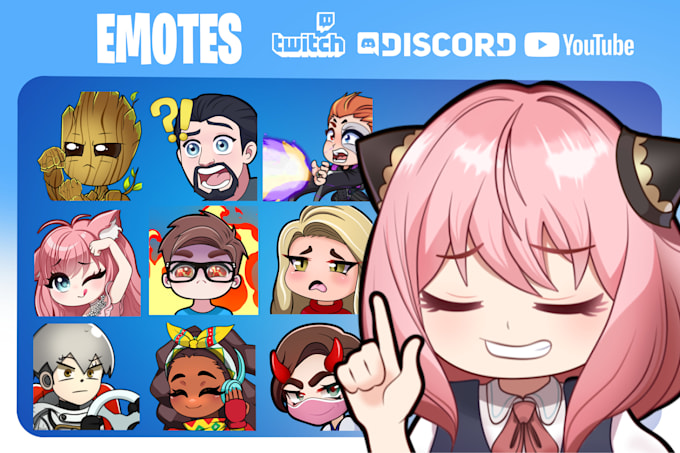 create emotes for twitch or discord