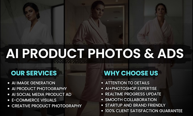 create ai product photography, professional brand visuals