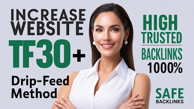 increase your tf 30 plus with quality backlinks