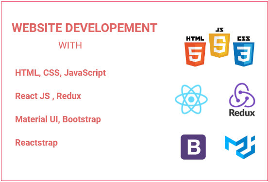 Create a website using react by Touseefansari | Fiverr