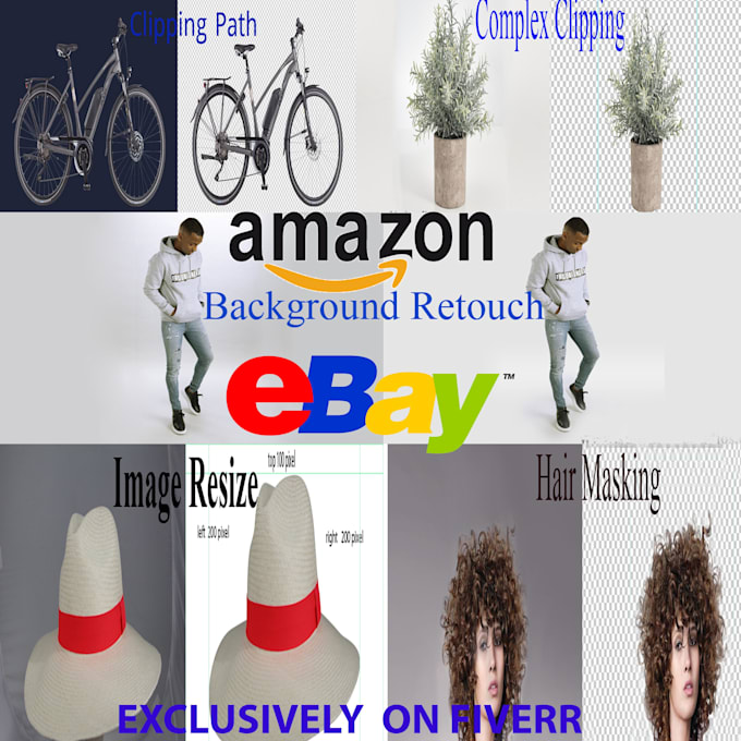 do background removal for amazon store or any online shop