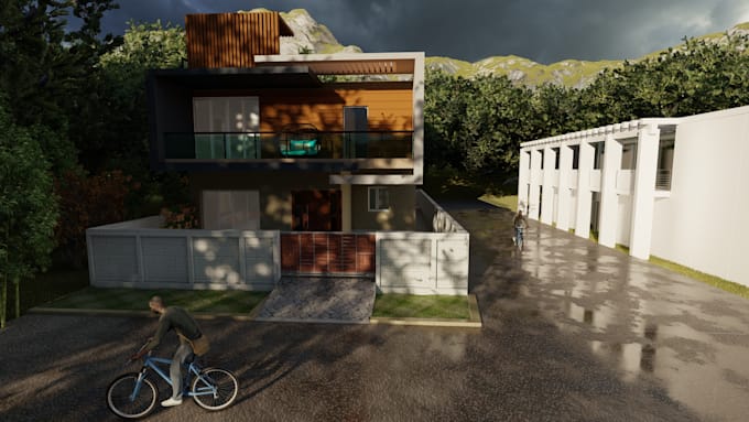 Two Renders Creates a model and photo real renders within two days by ...