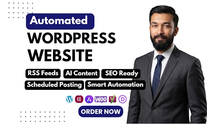 create wordpress  autoblog or autopilot automated news website
