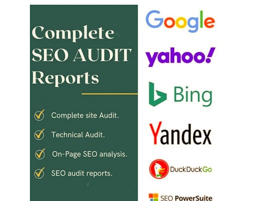 provide website SEO audit report with  an action plan