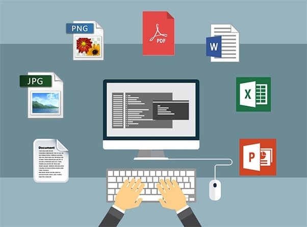 complete all types of data entry work for 2 hours